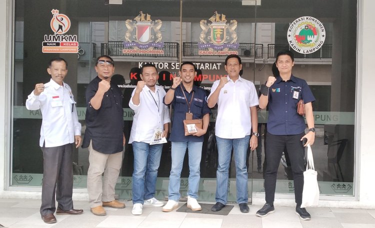 KADIN Lampung Jalin Kesepakatan Bersama Angkasa Pura Kargo Lampung