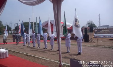 Partai Ummat Kabupaten Cirebon, Ikut Memeriahkan Kirab Pemilu 2024