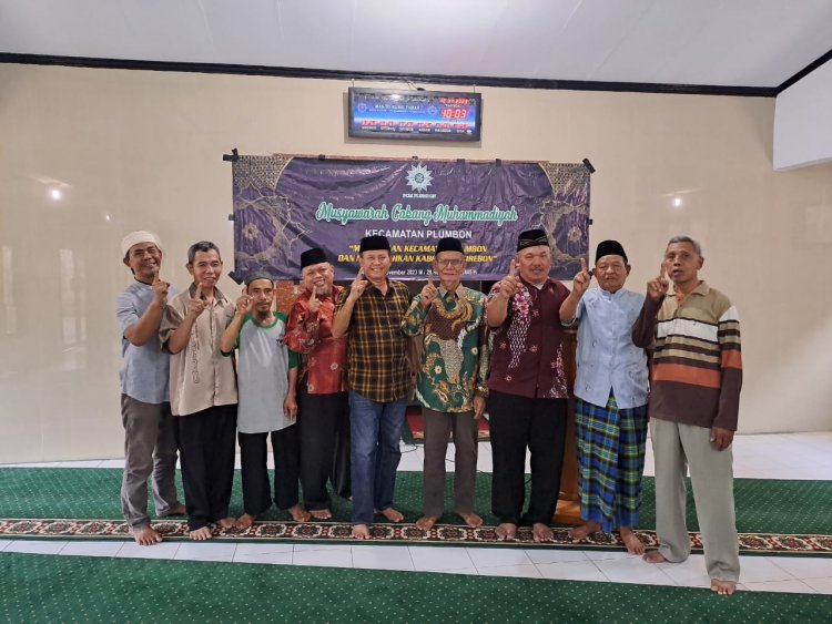 Imam Gozali, Tokoh Muhammadiyah Sumber Hadiri Musycab Muhammadiyah Plumbon