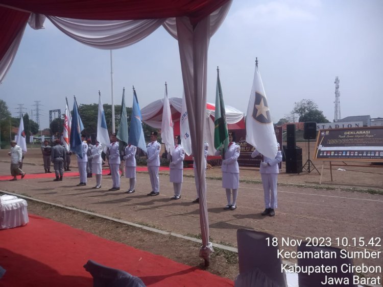 Partai Ummat Kabupaten Cirebon, Ikut Memeriahkan Kirab Pemilu 2024